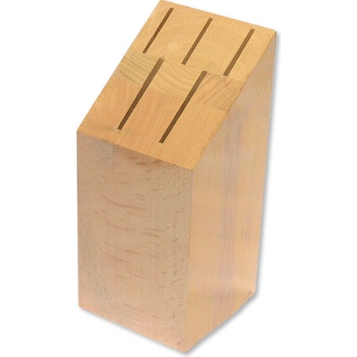 Dřevotvar blok na 5nožů přírodní, dřevo