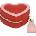 Stackers Пътническа кутия за бижута Stackers Heart червена (76331)