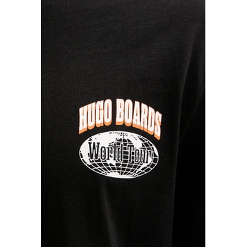 HUGO Blue Памучна тениска Hugo Blue Nartupix (50549152)