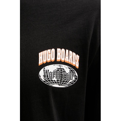 HUGO Blue Памучна тениска Hugo Blue Nartupix (50549152)