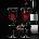 Mikamax Чаши за Вино - Рози (2бр. )