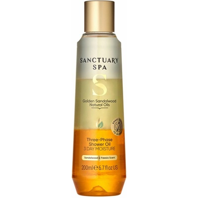Sanctuary Spa Golden Sandalwood ošetrujúci sprchový olej 200 ml