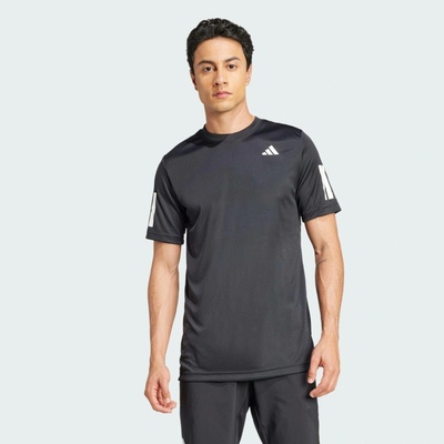 adidas Tričko Club Tennis Climacool 3-Stripes černá – Hledejceny.cz