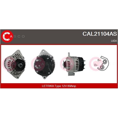 CASCO Alternátor CAL21104AS