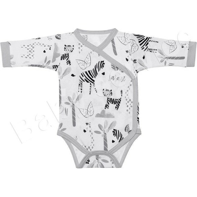 Baby Service Zavinovacie body Safari šedé
