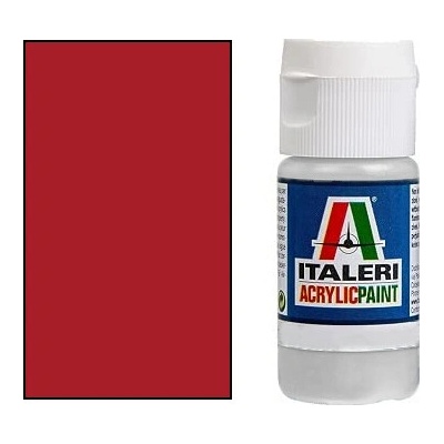 Italeri Farba Acrylic Flat Insignia Red 20ml