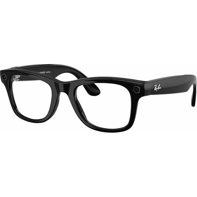 Meta Ray-Ban Gen2 Wayfarer, Shiny Black, Green transitions RW4012 601/1M50