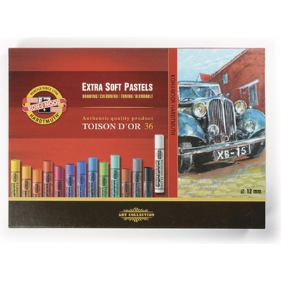 KOH-I-NOOR Pastel extra soft Toison D'or 36 ks