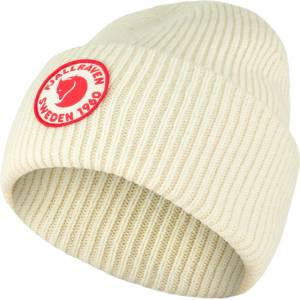 Fjällräven Зимна шапка (beanie) Fjällräven 1960 Logo Hat Beanie - Chalk White - размер One Size (204-6599-0911)