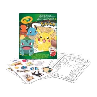 Crayola Оцветяване и лепене: Pokémon Employer