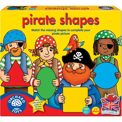Orchard Toys Učte sa tvary s pirátmi