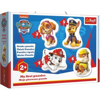 Trefl 36087 Baby Paw Patrol 3,4,5,6 dílků