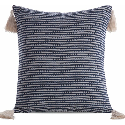 Takoy BOHO zdobený na rohoch strapcami-HF-410630 45 x 45 cm