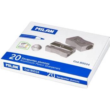 MILAN Острилка, правоъгълна, алуминиева, 20 броя (1015200183)