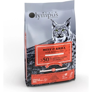 Black olympus Cat Sterilized Beef & Krill 8 кг