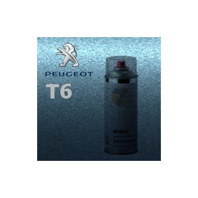 PEUGEOT T6 BLEU KYANOS metalická barva Sprej 400ml