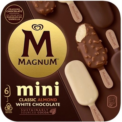 Magnum Mini Classic, Almond, White 6x55ml 330ml