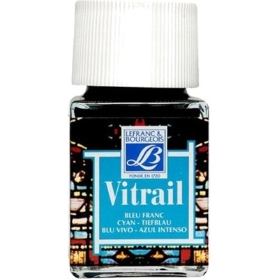 Lefranc & Bourgeois Vitrail Боя за стъкло 087 Cyan 50 ml 1 бр (74.6020)