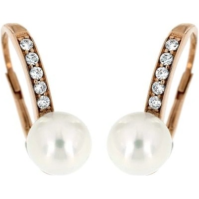 Zlatnictví U Kostela zlaté perlové náušnice 130r