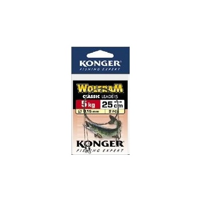 Konger Lanko Wolfram Classic Leaders 25cm 10kg