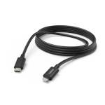 Hama 00201599 КАБЕЛ ЗА ПРЕДАВАНЕ НА ДАННИ СВЕТЛИНА - USB TYPE-C, 3M, ЧЕРЕН (00201599)