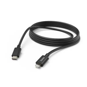 Hama 00201599 КАБЕЛ ЗА ПРЕДАВАНЕ НА ДАННИ СВЕТЛИНА - USB TYPE-C, 3M, ЧЕРЕН (00201599)