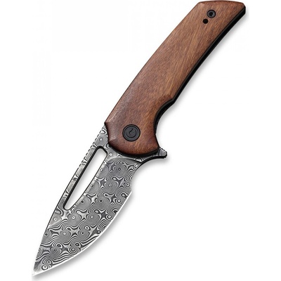 CIVIVI Odium Damascus Cuibourtia Wood C2010DS-1