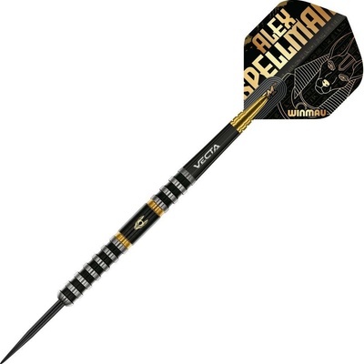 steel Winmau Alex Spellman, 24g, 90% wolfram