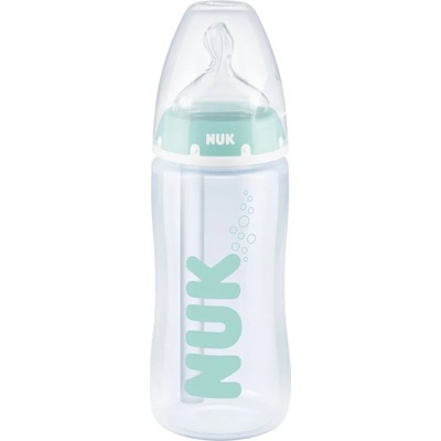 Nuk First Choice + Anti-colic бебешко шише с контрол на температурата Anti-colic 300ml