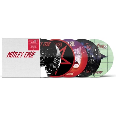 Mötley Crüe - Crücial Crüe Box Set (Limited, Deluxe, Picture Disc Vinyl) - 5Vinyl LP