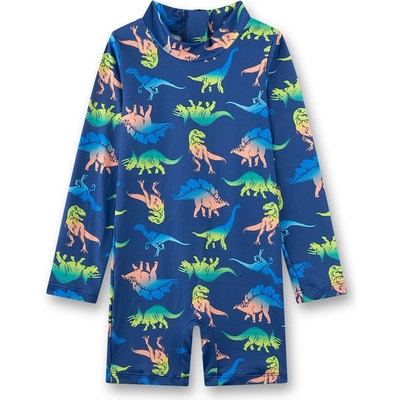 Sanetta Детски цял бански от ликра (UV защита) Sanetta Kid's Wetsuit 430590 Lycra - Ocean Wave - размер 128 (EU) (750-2595-0115)