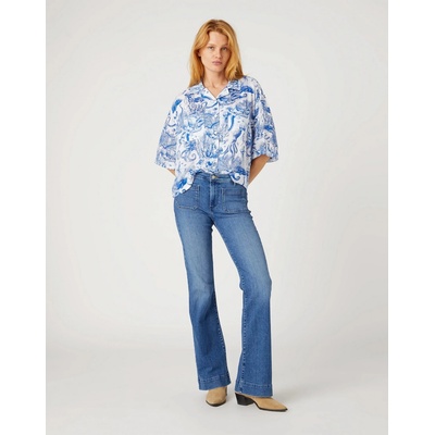 Wrangler dámske rifle W2334736Y flare raven