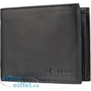 Peněženky Bugatti Pánská peněženka Sempre 49117901 Black