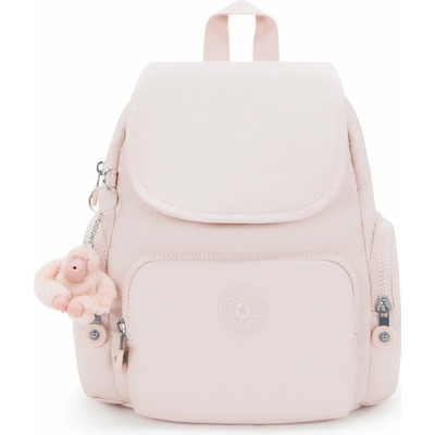 Kipling Batoh CITY ZIP MINI Pink Shine 9 l