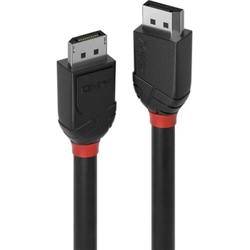 Lindy LNY-36493 : : Кабел DisplayPort 1.2 Black Line, M-M, 4K, черен, 3.0 м