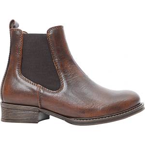 Ten Points Дамски ежедневни боти Ten Points Women's Pandora Chelsea Boots Tanned Leather Casual boots - Rust - размер 36 (EU) (126-0514-0312)