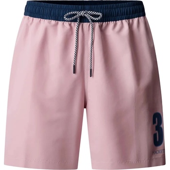 Hackett Бански гащета Hackett Number swimming shorts - Pink (Blush Pink)