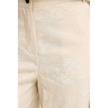 Pinko панталон дамски от лен (106528.A374)