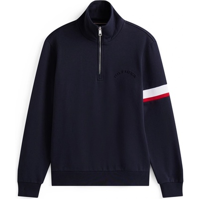 Tommy Hilfiger Men's Quarter Zip Insulating Fleece - Desert Sky DW5