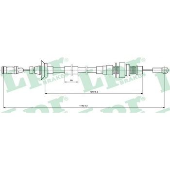 Plynové lanko LPR C0005A