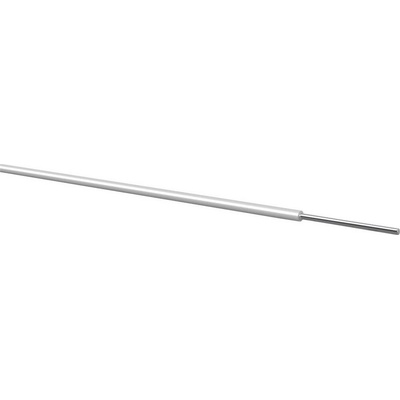 Kabeltronik 070103001 měděný drát, Yv, 1 x 0.07 mm², bílá, 100 m