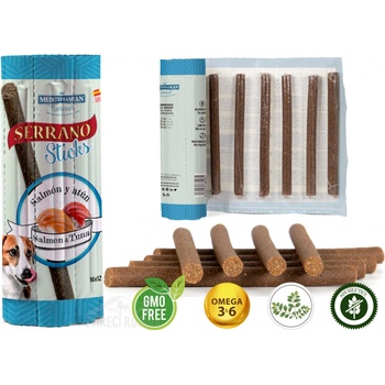 Juko Serrano Dog Sticks Ducktyčinka 16 x 12 g