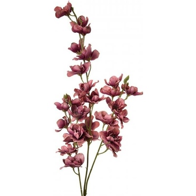Velká umělá květina růžová orchidej – 110 cm