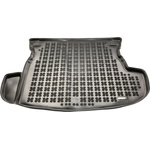 Rezaw-Plast Гумена стелка за багажник за Mitsubishi Outlander III (2012-2021) with a regular spare wheel located under the rear of the car, version without / with Subwoofer - Rezaw Plast (232319)