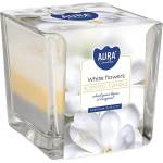 BISPOL Ароматна свещ Bispol Aura - White Flowers, 170 g (snk80-179)