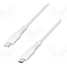 Logilink CU0240 USB 2.0 USB B micro vidlice USB C vidlice 0,3m bílý