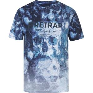 Firetrap Мъжка тениска Firetrap Sub T Shirt Mens - Navy Skull