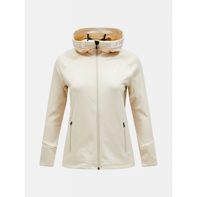Peak Performance W Rider Zip Hood Sand Fog
