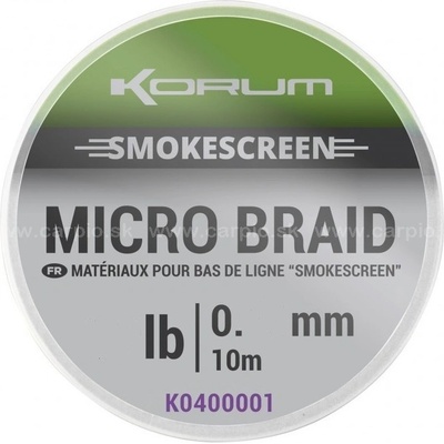 Korum Smokescreen Micro Braid 15lb 10m