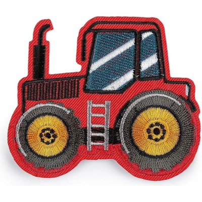 Nažehlovačka traktor Varianta: 1 červená, Balení: 10 ks